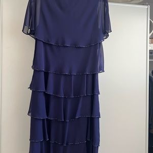 Blue dress
